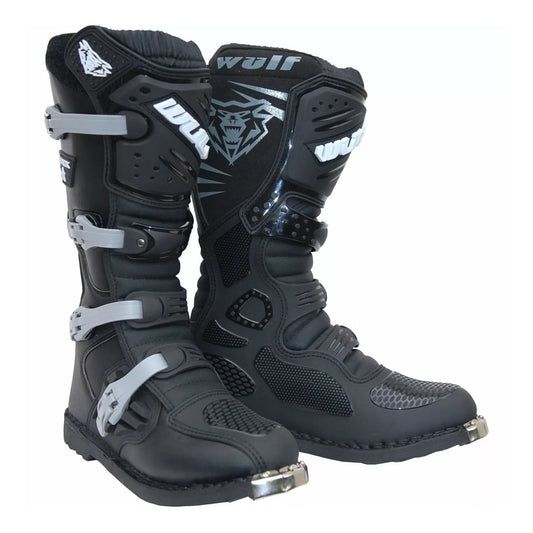 Adult Wulfsport MX Motorcycle Motocross Quad Wulf Trackstar Boot