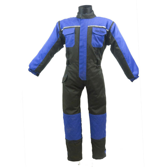 Baby Biker Kids Textile X-Tenda One Piece Suit Blue