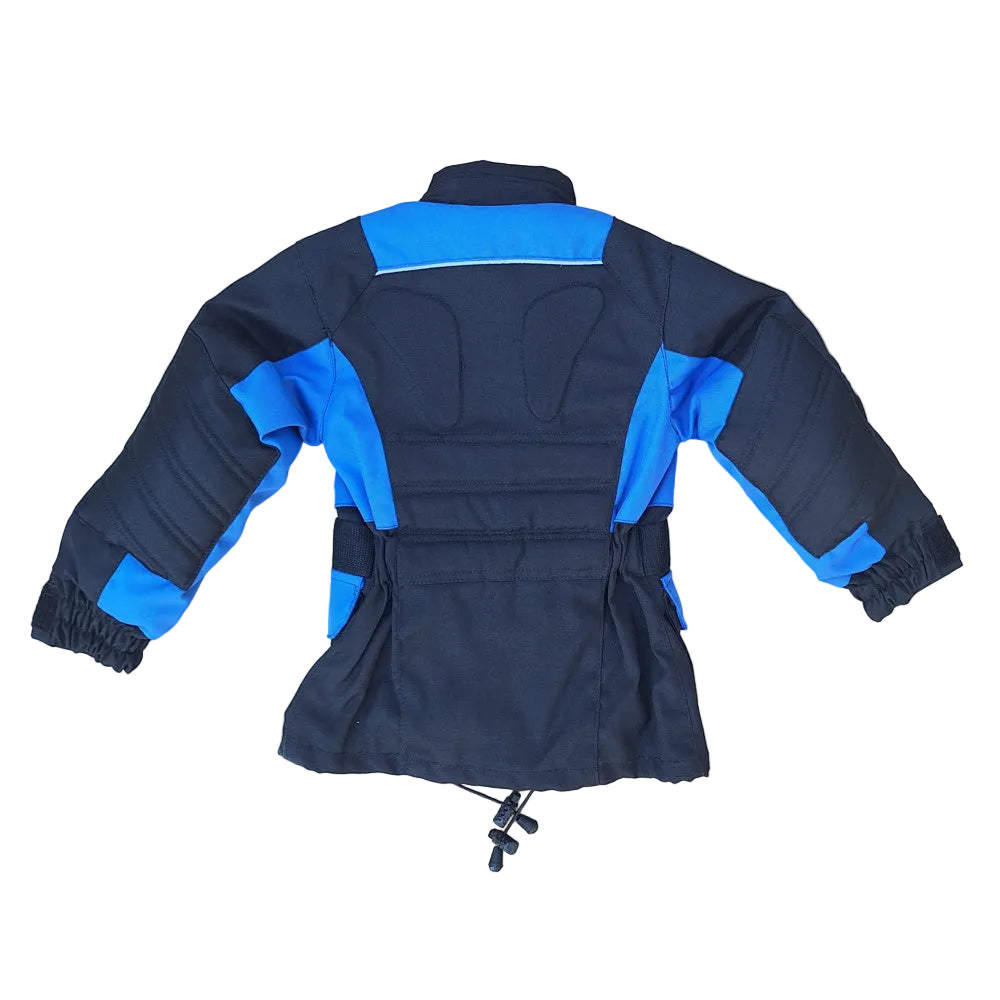 Baby Biker GR8 Toddler & Kids Motorcycle Jacket Black / Blue