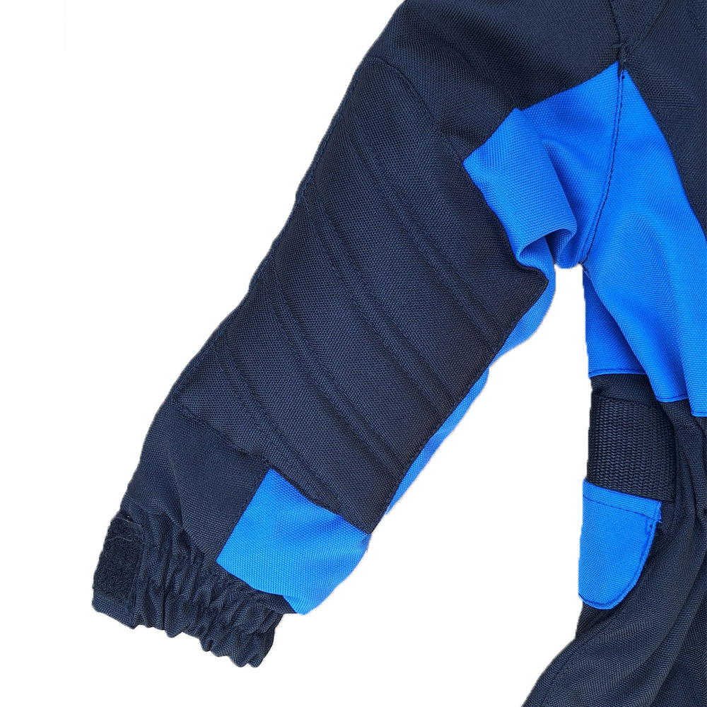 Baby Biker GR8 Toddler & Kids Motorcycle Jacket Black / Blue