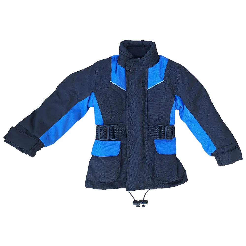 Baby Biker GR8 Toddler & Kids Motorcycle Jacket Black / Blue