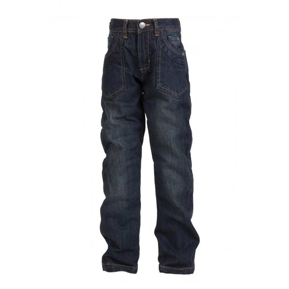 Bull-It SR6 Vintage Blue Childrens Kids Motorcycle COVEC Jeans Water Resistant