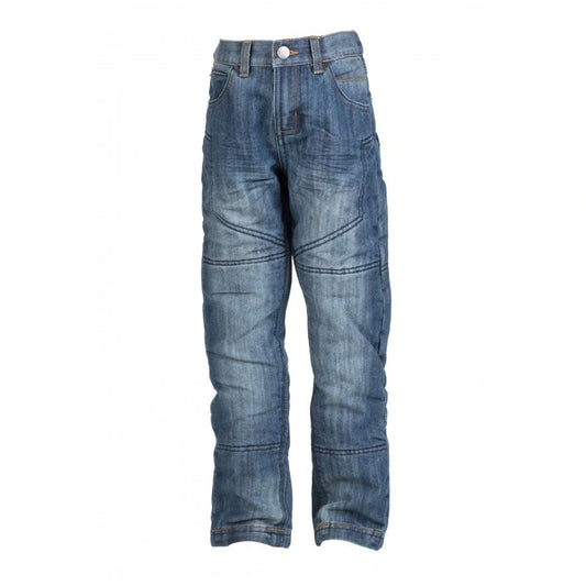 Bull-It SR4 Ice Blue Childrens Kids Motorcycle COVEC Jeans Water Resistant