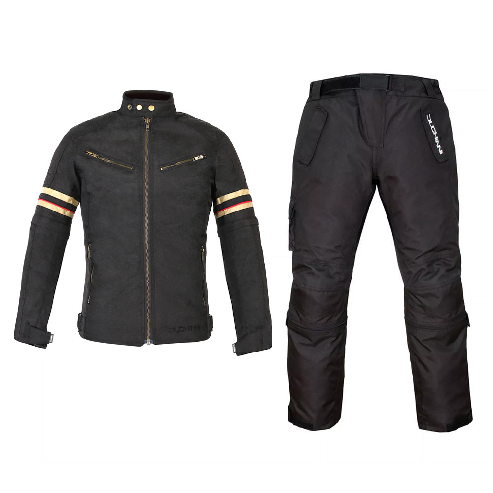Duchinni Kids Textile Motorcycle Michigan Jacket & Imola Trousers Bundle Kit