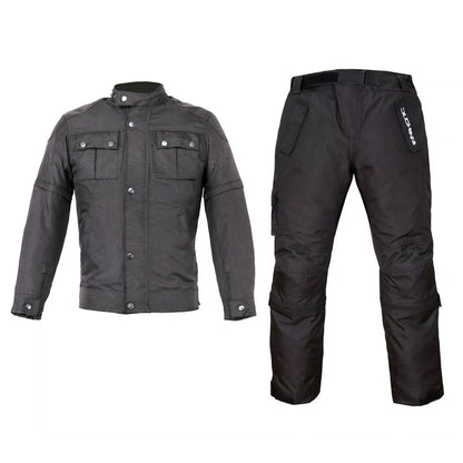 Duchinni Kids Motorcycle Black Sniper Jacket & Imola Trousers Bundle Kit