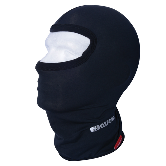 Oxford Open Face Motorcycle Comfortable Thermolite Balaclava Black CA020