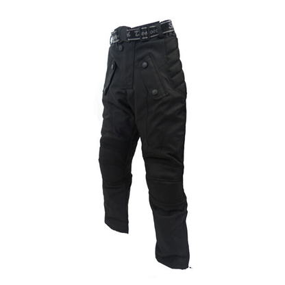 GR8 Kids Textile Short Leg Motorcycle Trousers Black