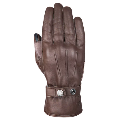 Oxford Holton 2.0 MS Adult Motorcycle Glove Brown Leather Custom