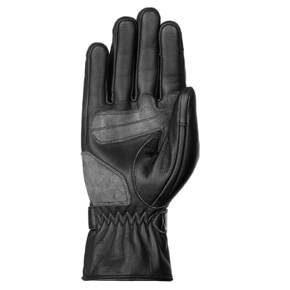 Oxford Holton 2.0 MS Adult Motorcycle Glove Black Leather Custom