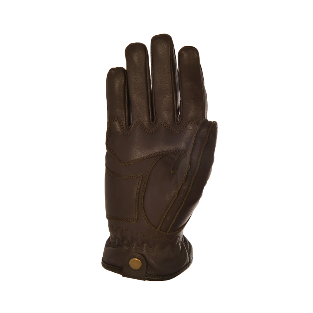 Oxford Holton Motorcycle Leather Custom Brown Adults Gloves