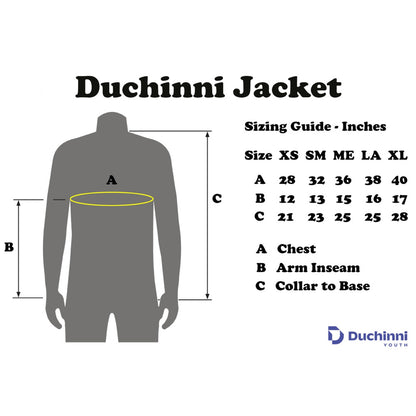 Duchinni Kids Motorcycle Black Sniper Jacket & Tundra Jean Trousers Bundle Kit