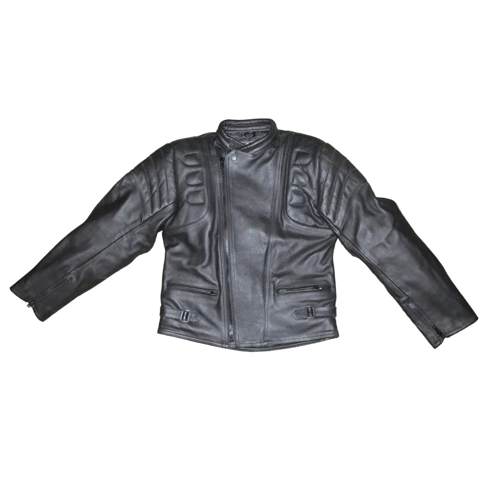 Baby Biker Kids Motorcycle Black Leather Jim Jacket
