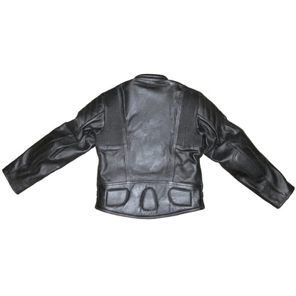 Baby Biker Kids Motorcycle Black Leather Jim Jacket