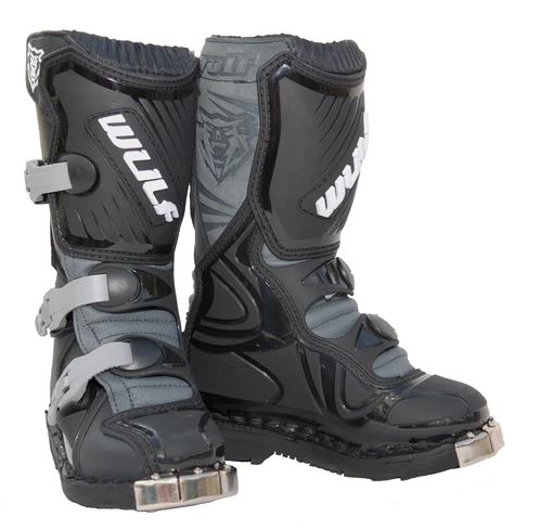 Kids Wulfsport MX Motocross Cub LA Boots