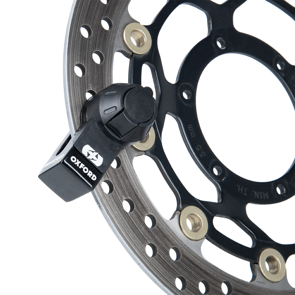 Oxford Motorcycle Mini T Alloy Disc Lock Black LK292 BC41470