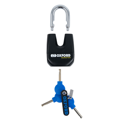 Oxford Motorcycle Monster 12mm Square Chain & Padlock LK801