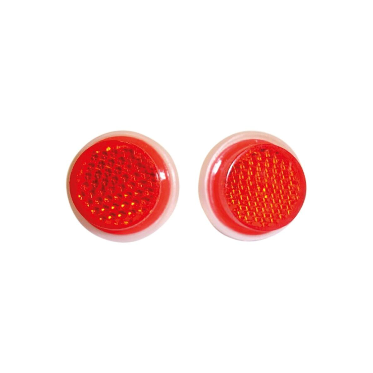 Oxford Motorcycle Self Adhesive Circle Reflectors 20mm diameter (Pair) OX130