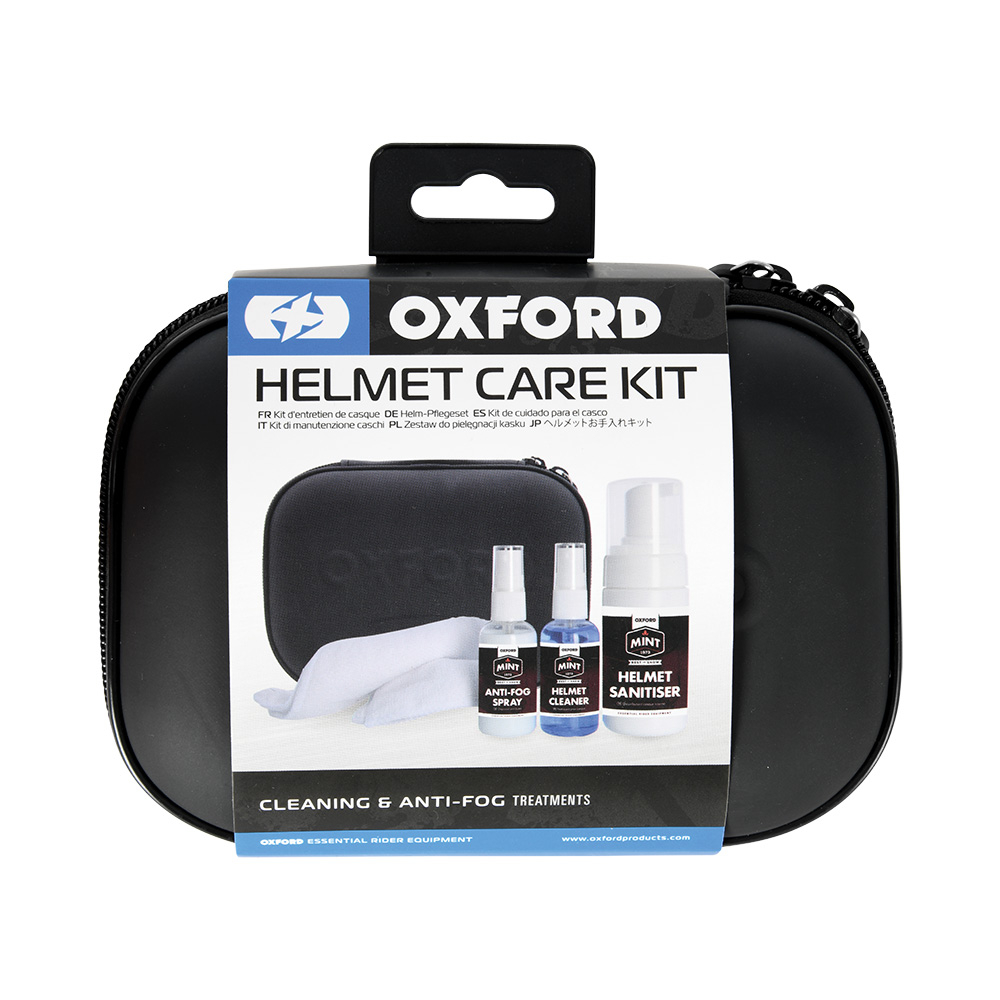 Oxford Motorcycle Helmet Care Kit Cleaning & Anti-Fog Treatment OX634