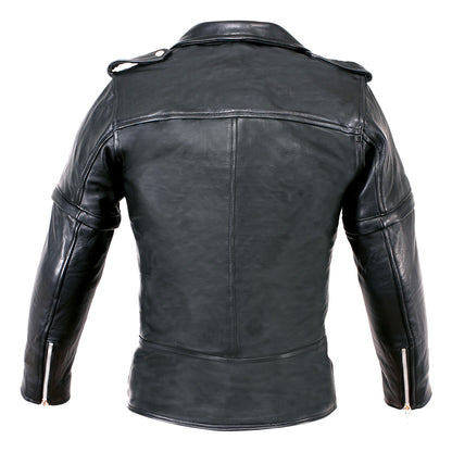 Duchinni Kids Motorcycle Leather Patrol Jacket & Tundra Jean Trousers Bundle Kit