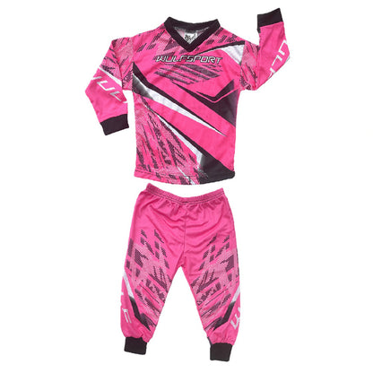 Wulfsport MX Motocross Toddler & Baby Warhammer Shirt & Trouser Pink Set 0-2 Years