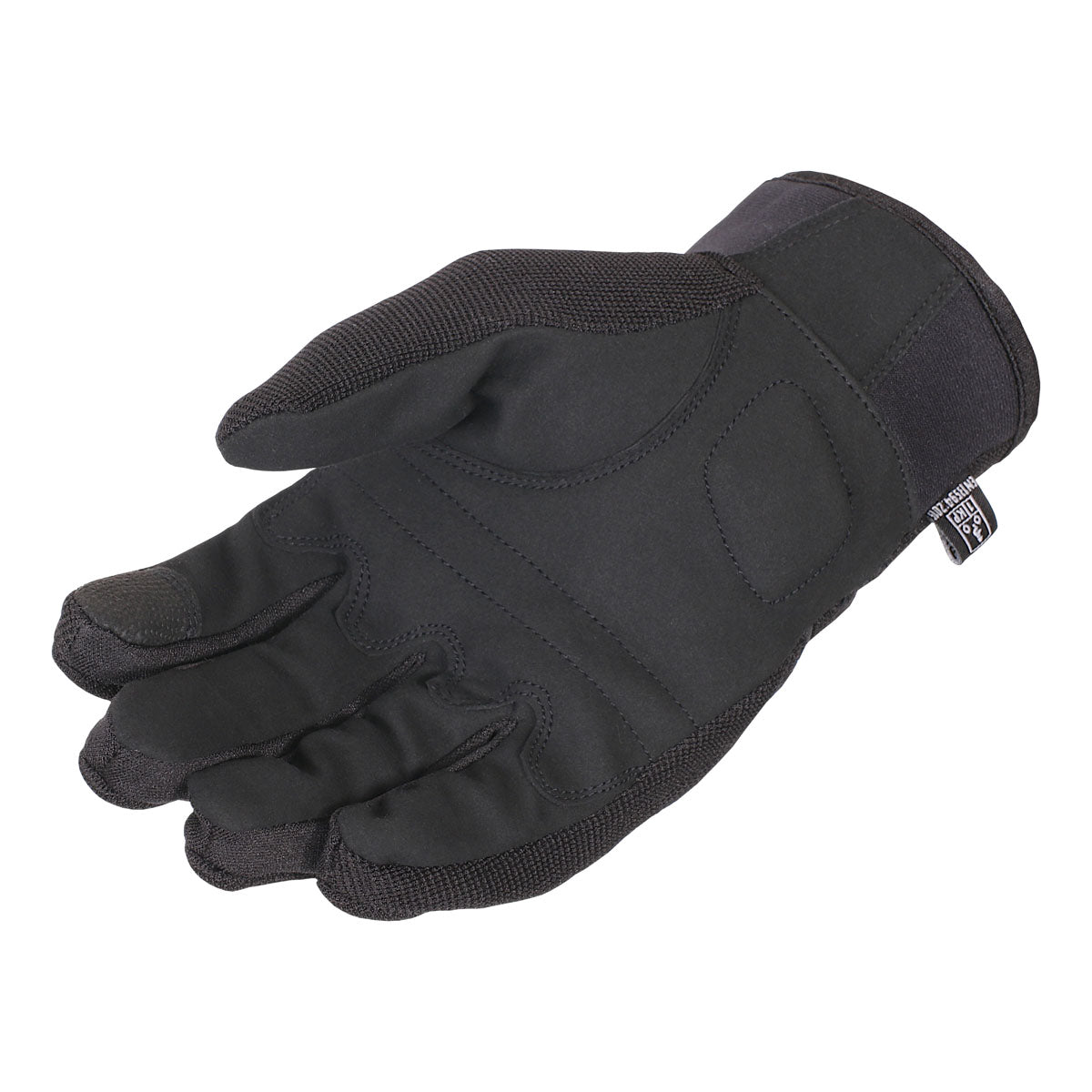 Duchinni Kids Youth Pit Textile Motorcycle Gloves - Black / Gun