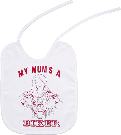 My Mum's A Biker Tie Bib