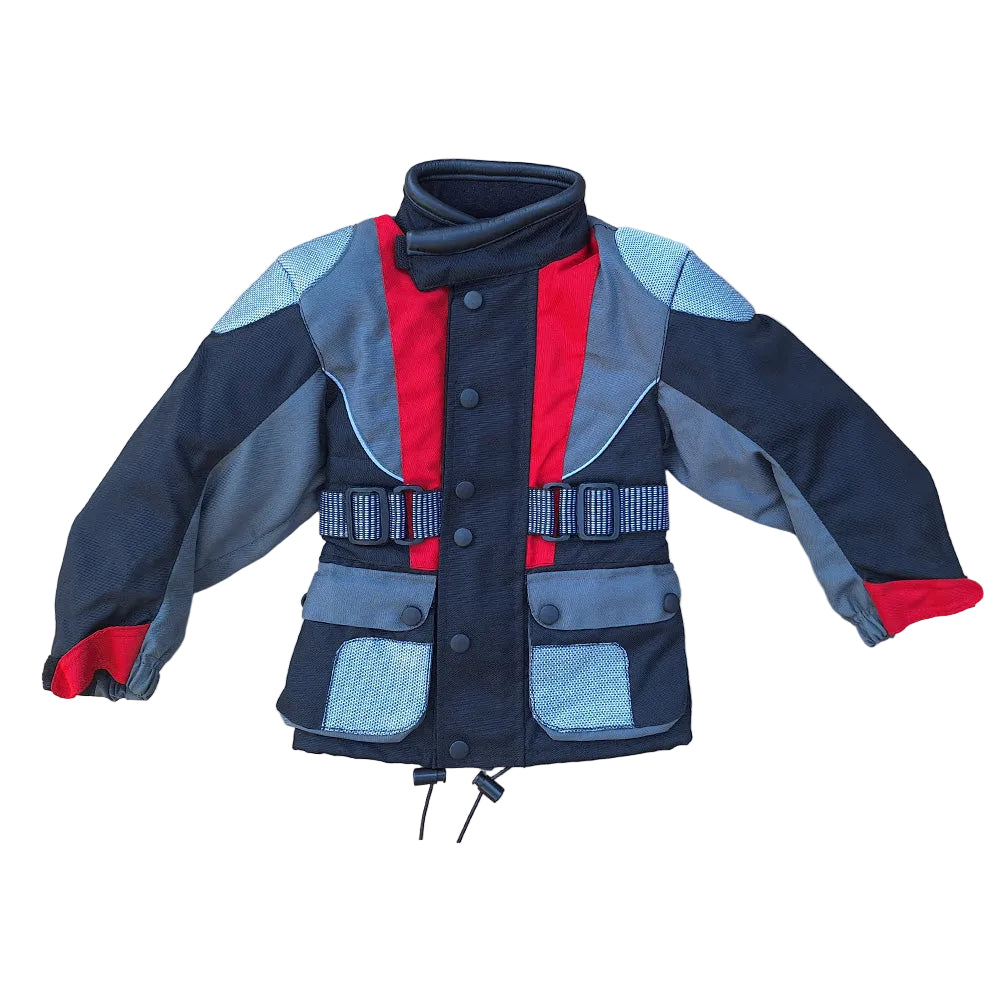 Baby Biker MB Toddler Kids Motorcycle Textile Jacket Red