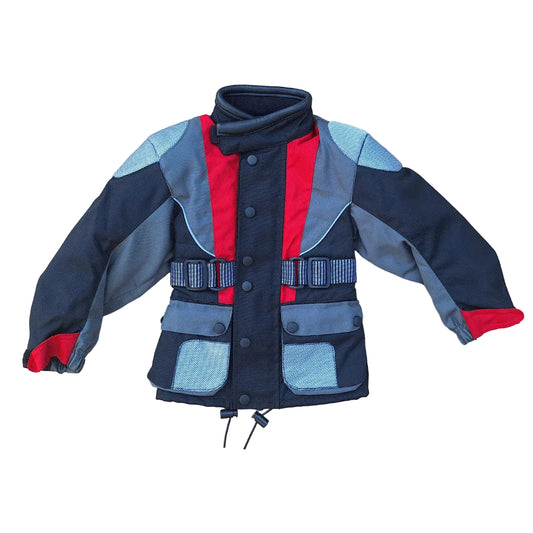 Baby Biker MB Toddler Kids Motorcycle Textile Jacket Red