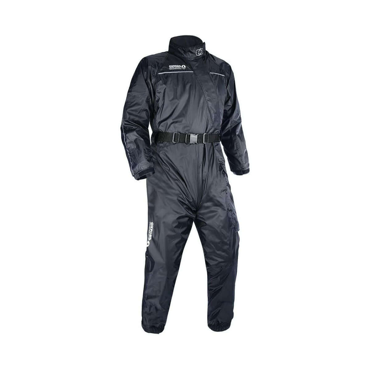 Oxford Rainseal Motorcycle Waterproof All Weather Adults Oversuit Black