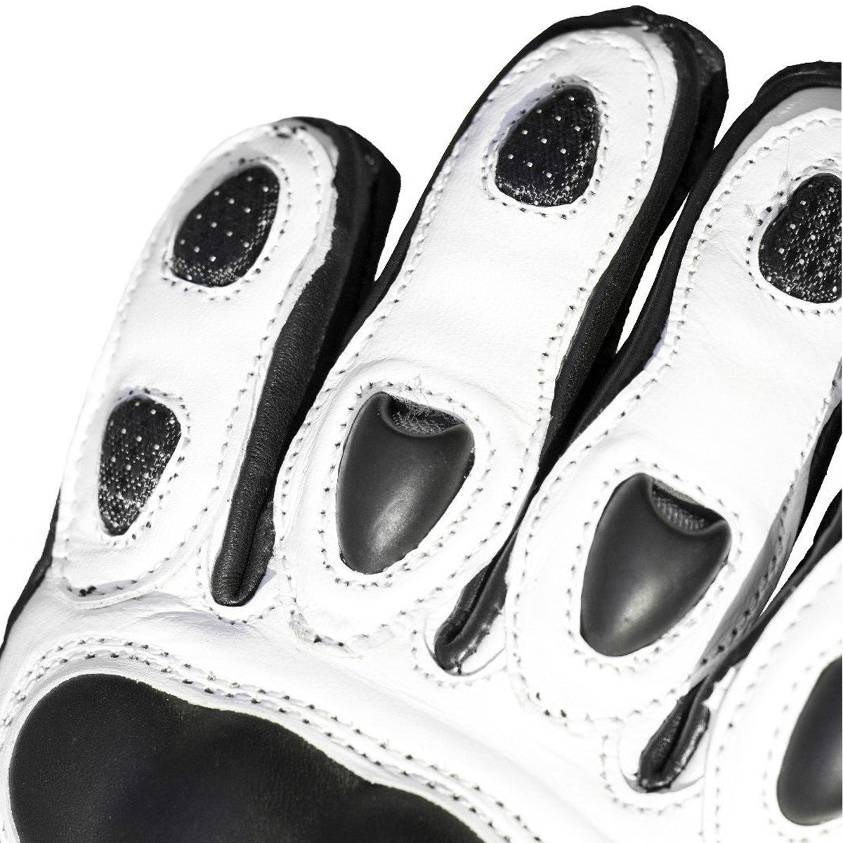 Baby Biker Kids Minimoto Motorcycle Racing Leather G-304 Glove White