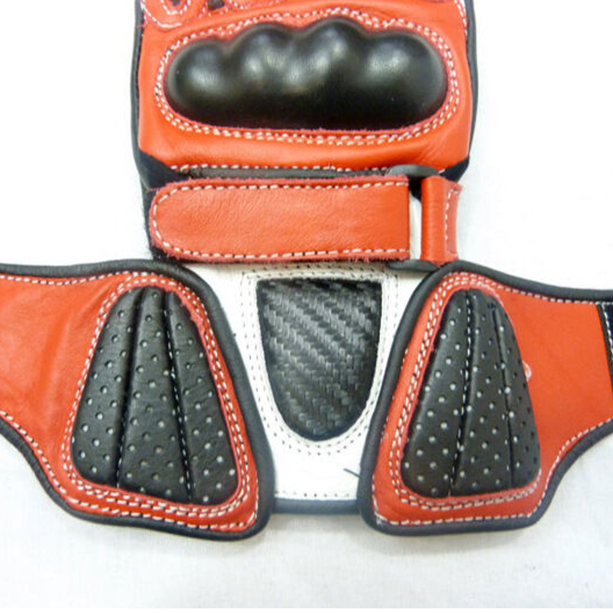 Baby Biker Kids Minimoto Motorcycle Racing Leather G-304 Glove Red