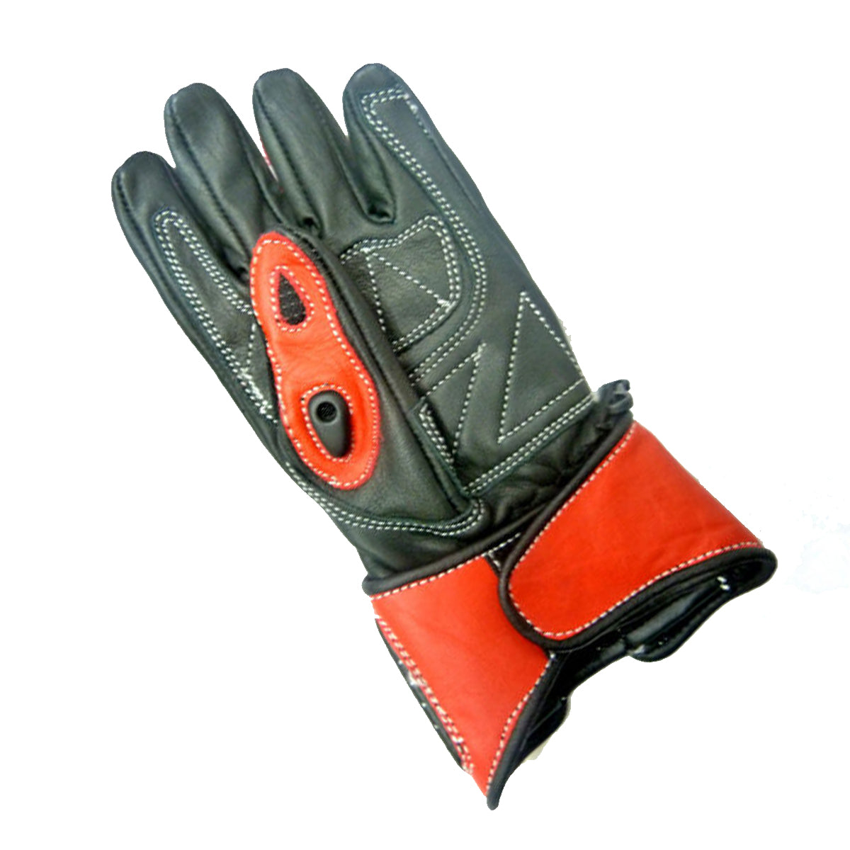 Baby Biker Kids Minimoto Motorcycle Racing Leather G-304 Glove Red