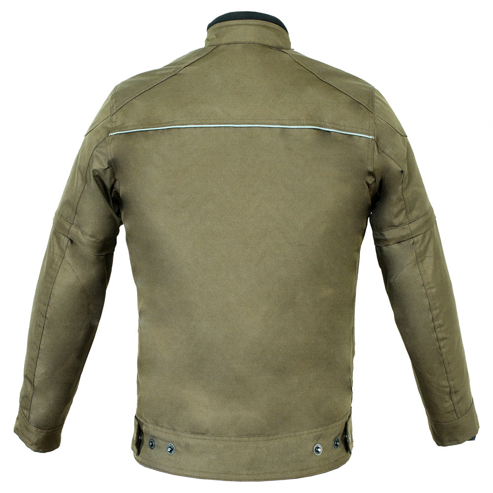 Duchinni Kids Motorcycle Olive Sniper Jacket & Tundra Jean Trousers Bundle Kit