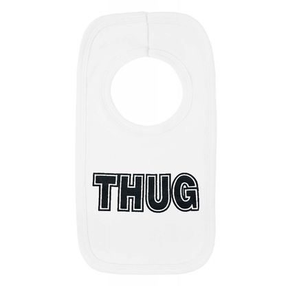 Thug Pull Over Baby Biker Bib