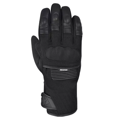 Oxford Motorcycle Toronto Waterproof Touring Gloves Stealth Black