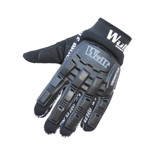 Wulfsport Wiggy MX Motocross Off Road Armour Adult Gloves Black