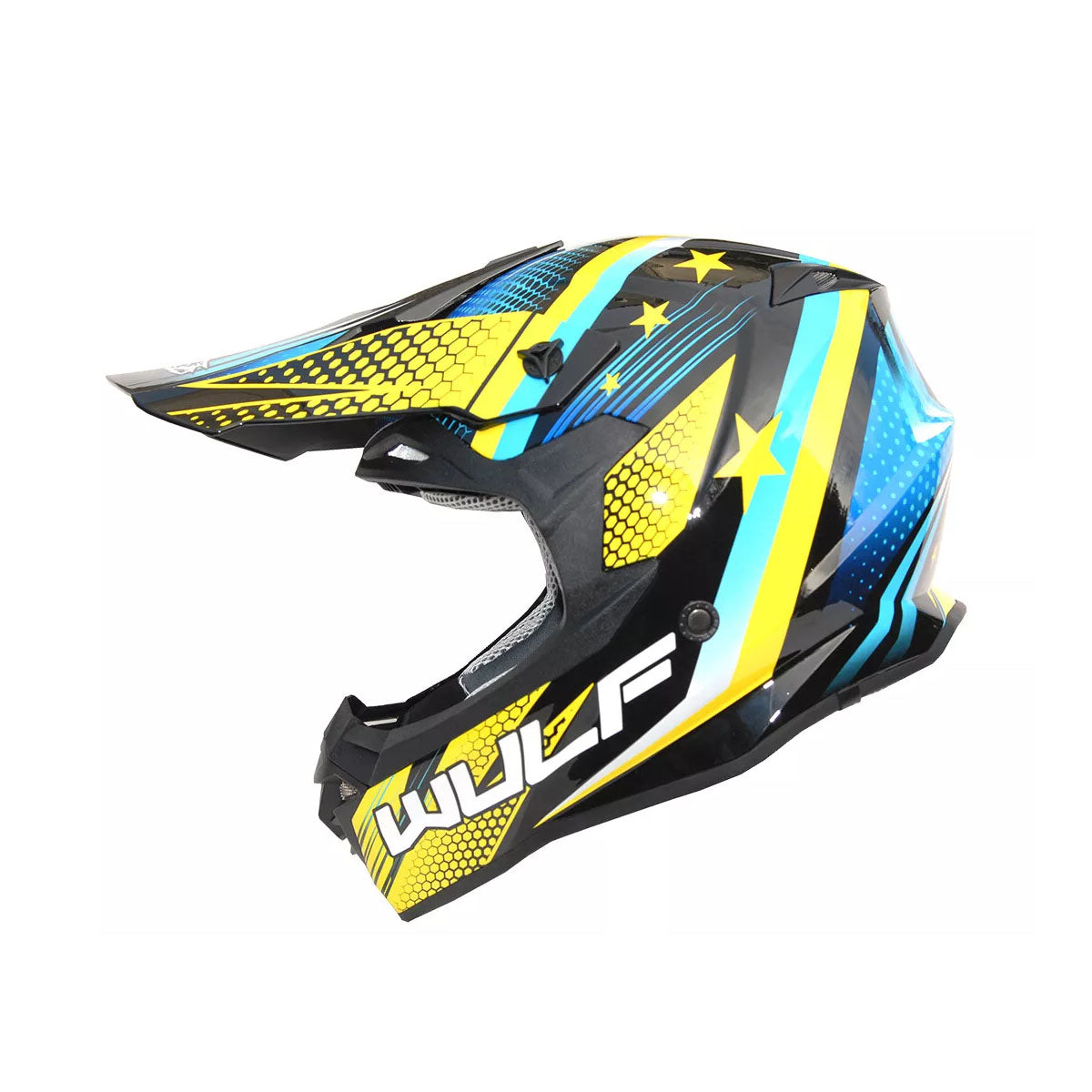 Adult Quad Wulf Wulfsport MX Motocross Iconic Helmet